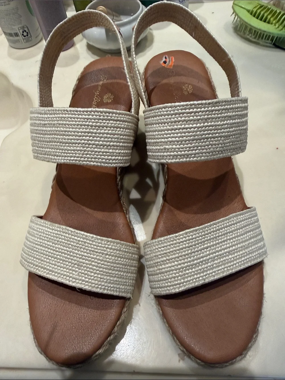 Tommy Bahama cream woven